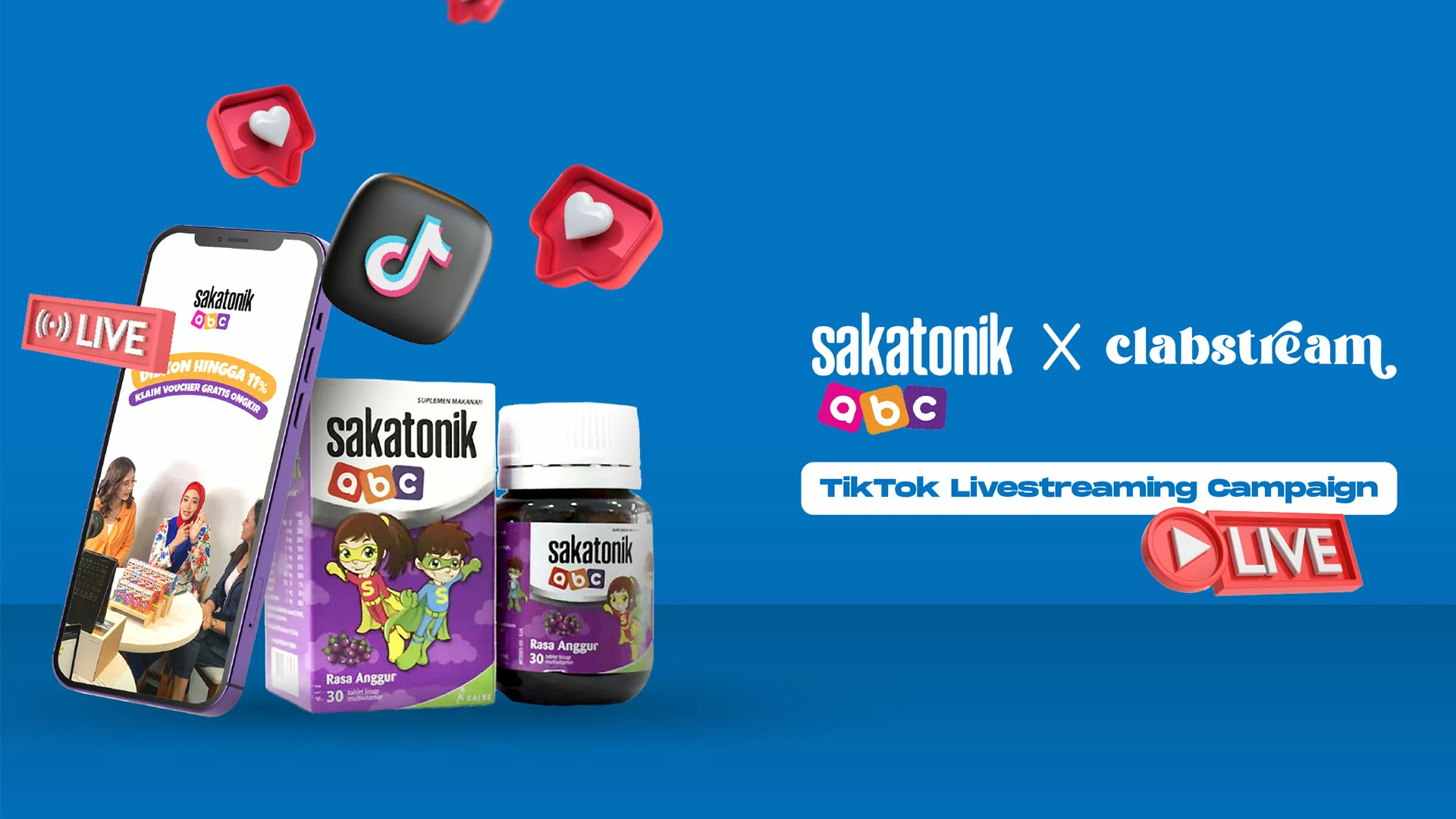 sakatonic abc x clabstream